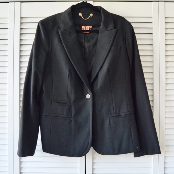 Tory Burch Black Blazer - Picture 2 of 9